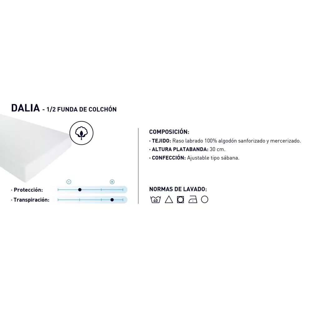 Mitja Funda de Matalàs Dalia Moshy