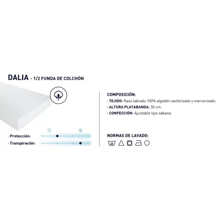 Mitja Funda de Matalàs Dalia Moshy