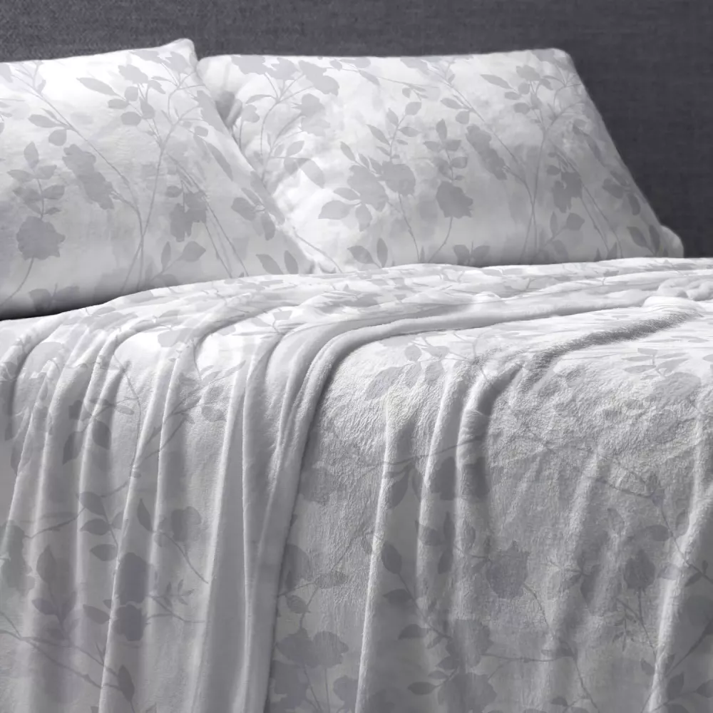 Set di Lenzuola Coralina 998 Blu Burrito Blanco