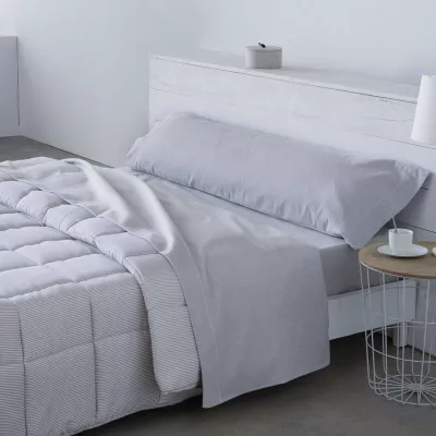 Jeu de Draps en Flanelle Unie Barceló Maison