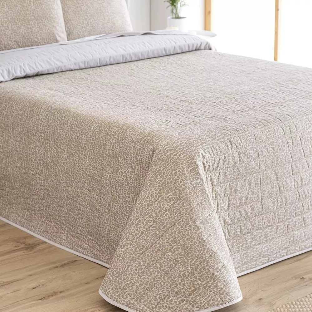 Couette Percale Réversible Léopard Barcelo Hogar