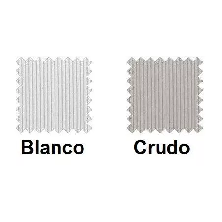 Coperta Piqué a Righe Bianca