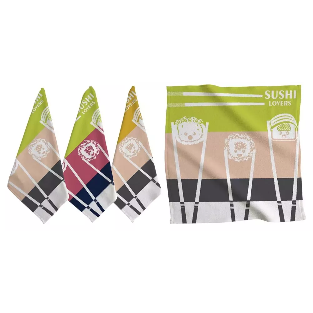3 Tovaglioli da Cucina Sushi Pick Stilia