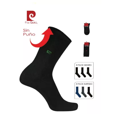 Pacchetto di 3 paia di Calzini 4005 Pierre Cardin