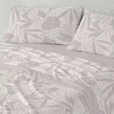 Set di Lenzuola Coralina 994 Pietra Burrito Blanco