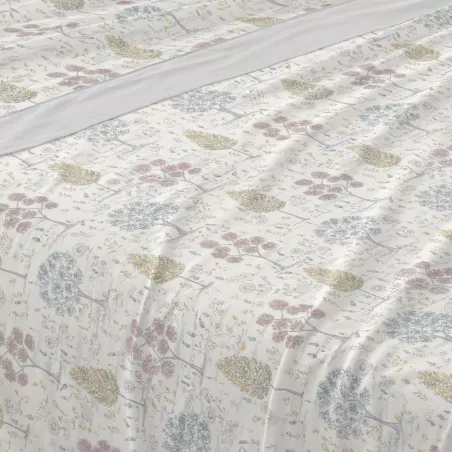Joc de llençols 544 Gris Burrito Blanco