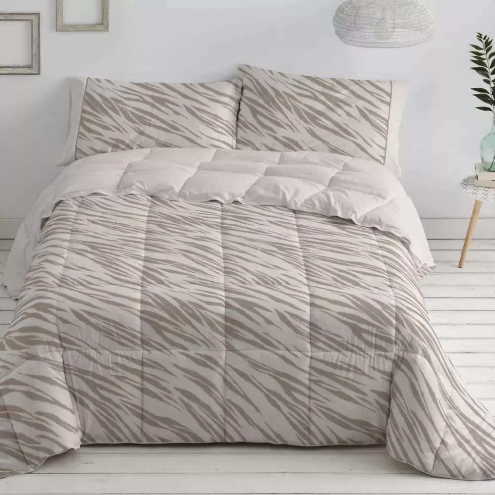 Piumino Conforter 265 Marrone Burrito Blanco