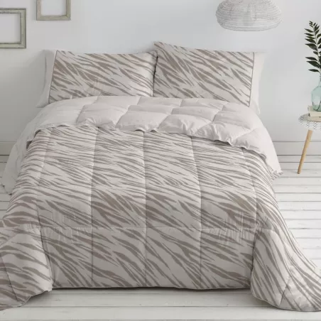 Piumino Conforter 265 Marrone Burrito Blanco