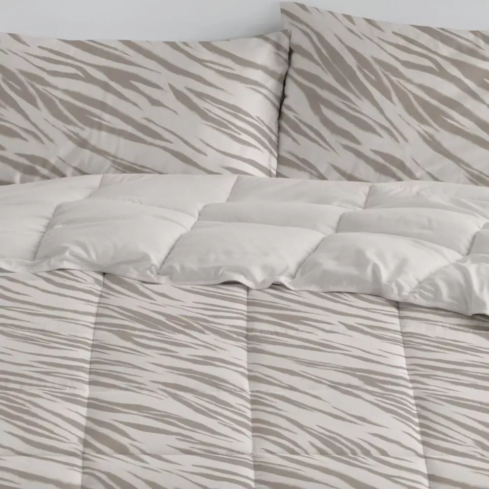 Piumino Conforter 265 Marrone Burrito Blanco