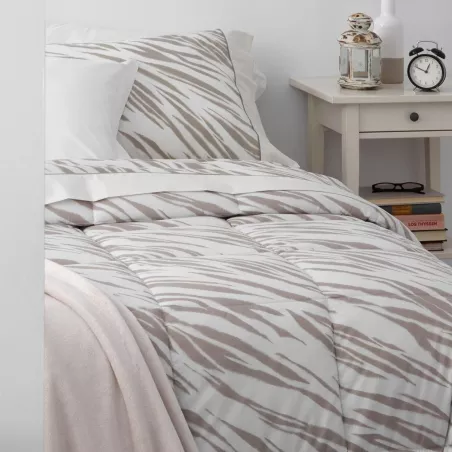 Piumino Conforter 265 Marrone Burrito Blanco