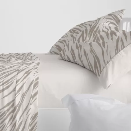 Joc de llençols 050 Moca Burrito Blanco
