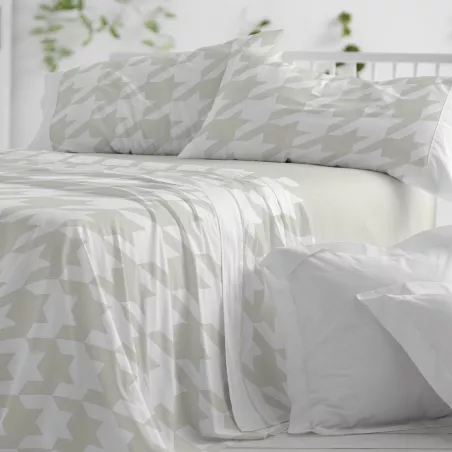 Bettwäsche Set 631 Khaki Burrito Blanco