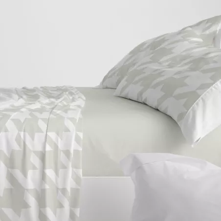 Joc de llençols 631 Caqui Burrito Blanco