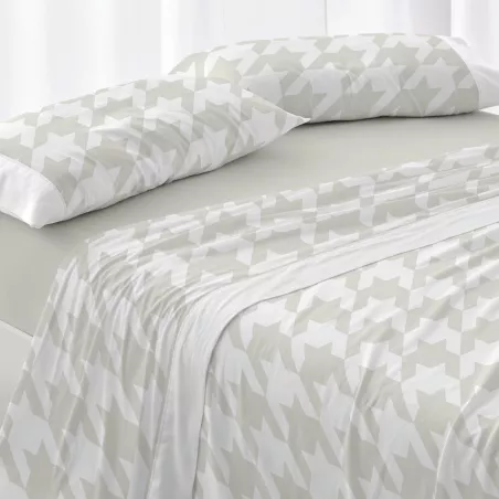 Bettwäsche Set 631 Khaki Burrito Blanco