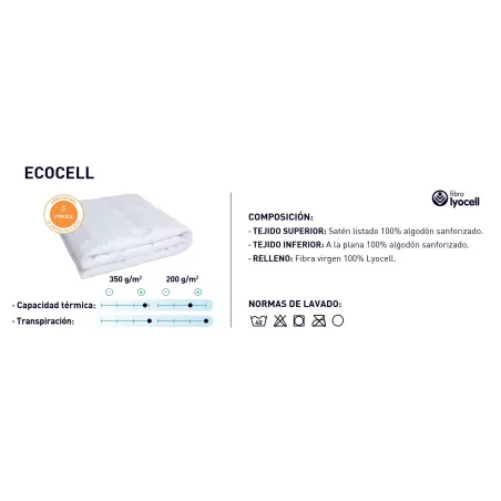 Relleno Nórdico em Fibra Ecocell 200 Gr. Moshy