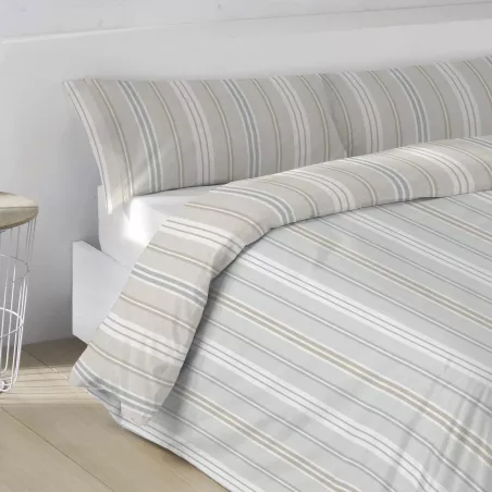 Duetto Housse de Couette Caren Sable Stilia