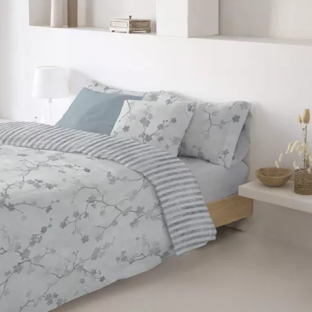Duetto Housse de Couette Nohana Bleu Stilia