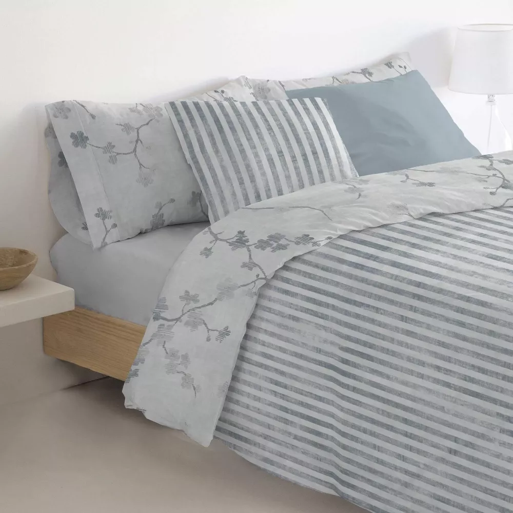 Duetto Copripiumino Nohana Blu Stilia