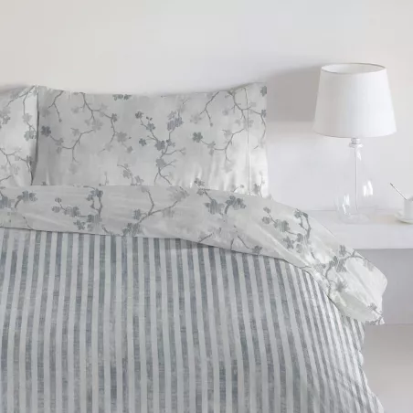 Duetto Housse de Couette Nohana Bleu Stilia