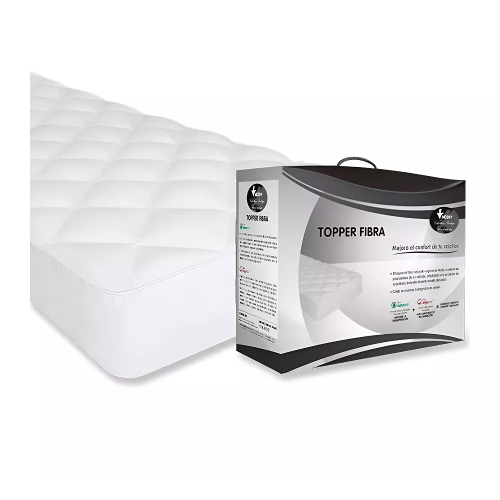 Sovramaterasso Topper Top-Fibra Moshy