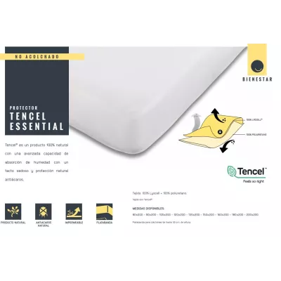 Protetor Tencel Essential Mash