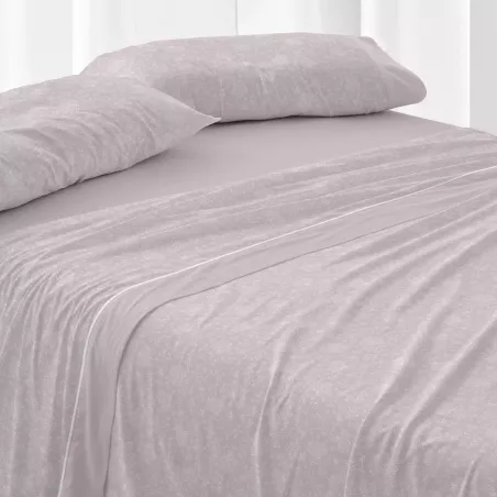 Set di lenzuola in flanella 575 Nodo Burrito Blanco