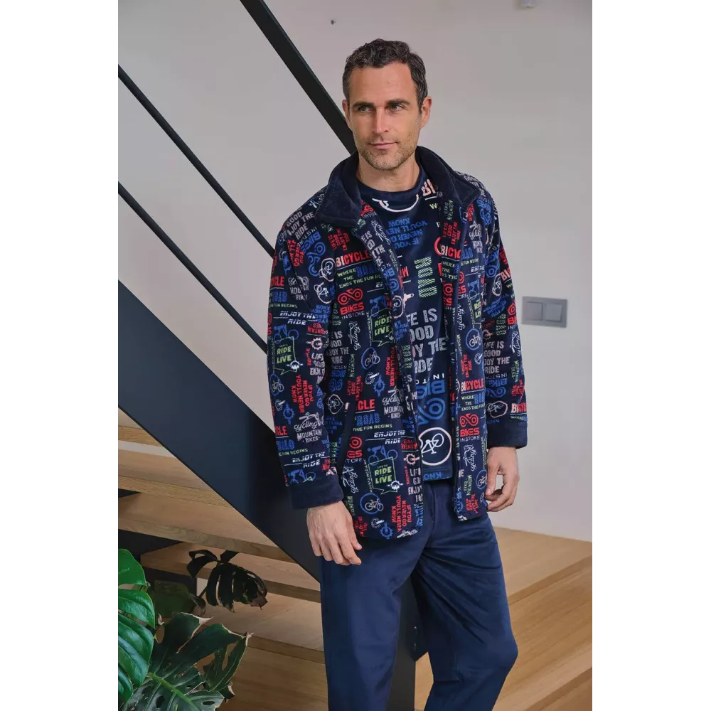 Roupão de Inverno para Homem de Coralina 259608 Marinho Muslher