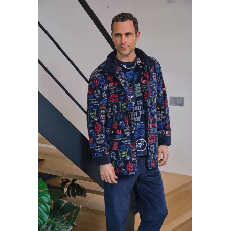 Roupão de Inverno para Homem de Coralina 259608 Marinho Muslher