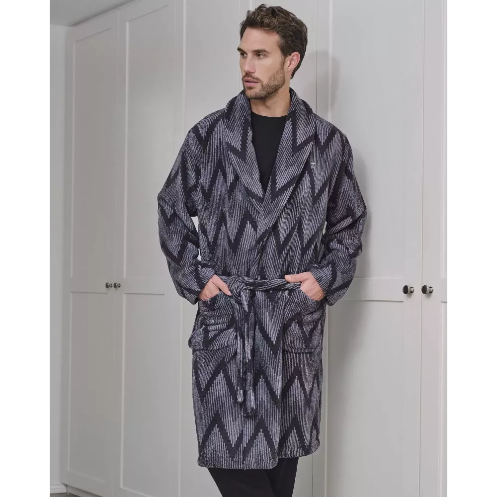 Roupão de Homem Inverno L756309 Cinza Massana