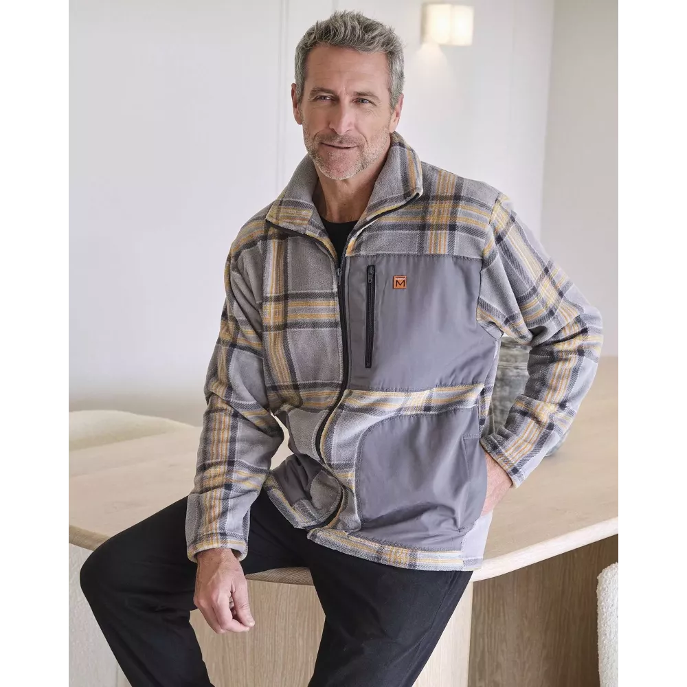 Roupão de Inverno para Homem L756314 Cinza Massana