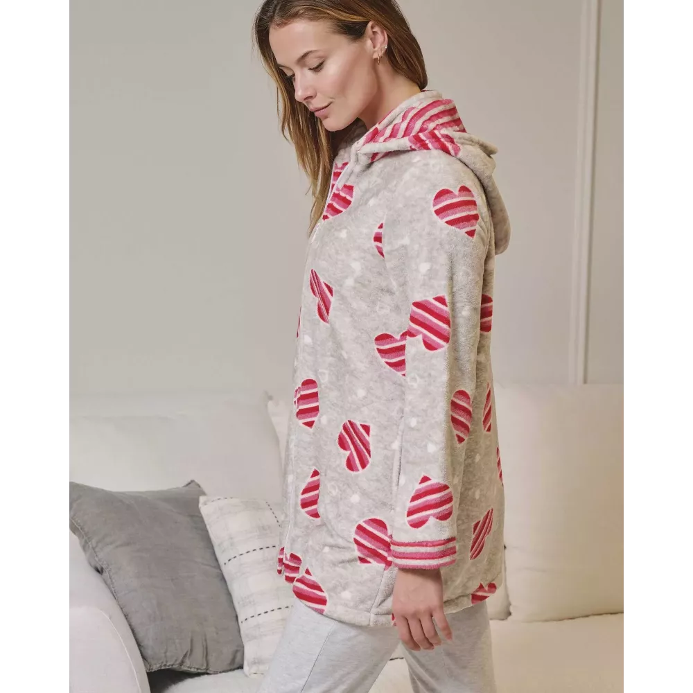 Accappatoio Donna Inverno L756205 Grigio Massana
