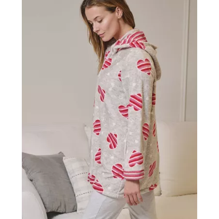 Accappatoio Donna Inverno L756205 Grigio Massana