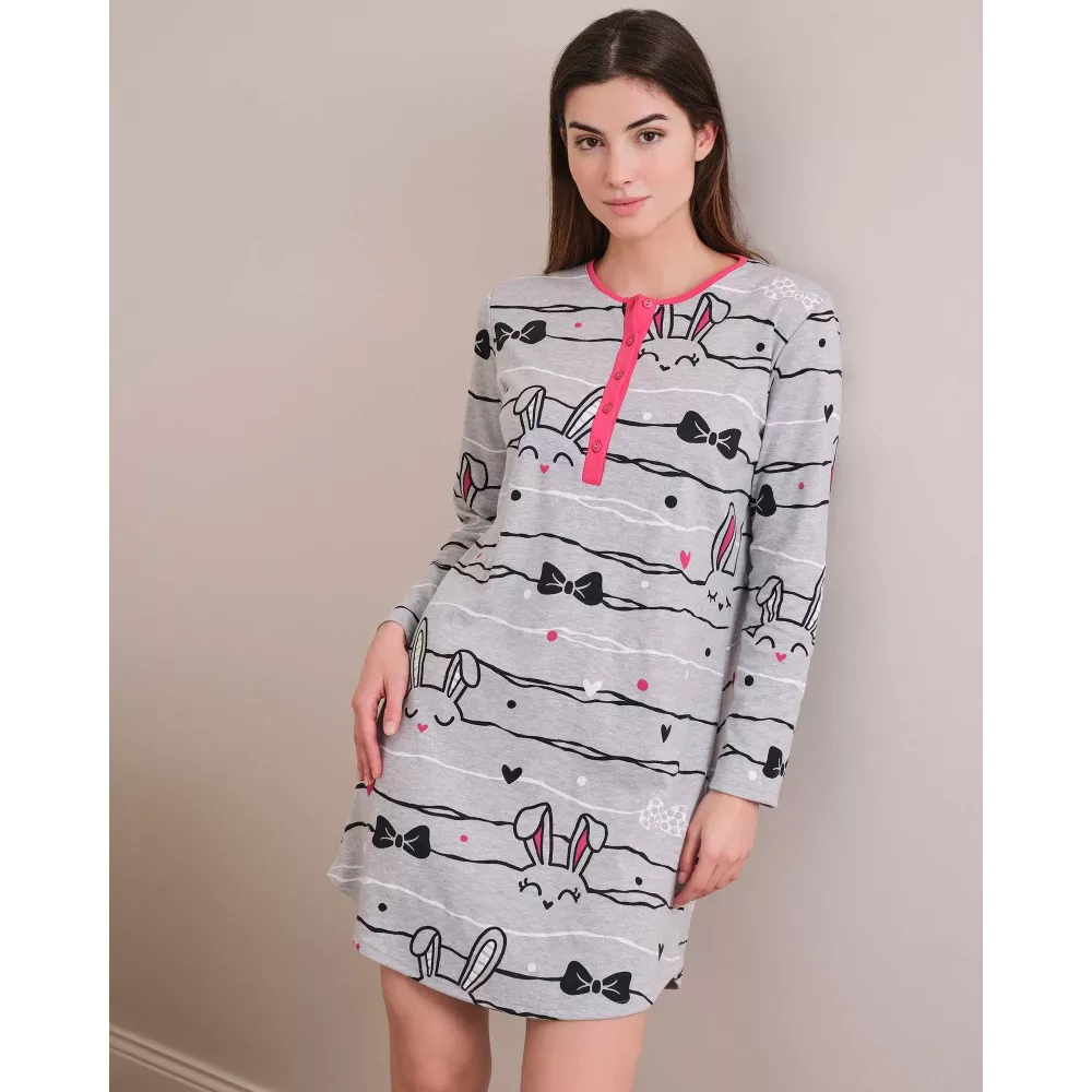 Camisola Feminina Inverno L757224 Cinza Massana