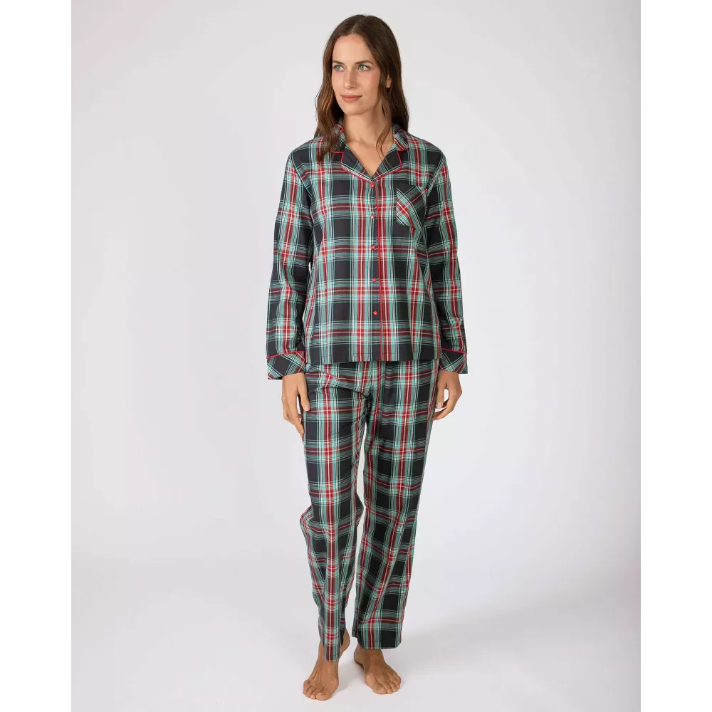 Pijama Mulher Inverno P751210 Preto Massana
