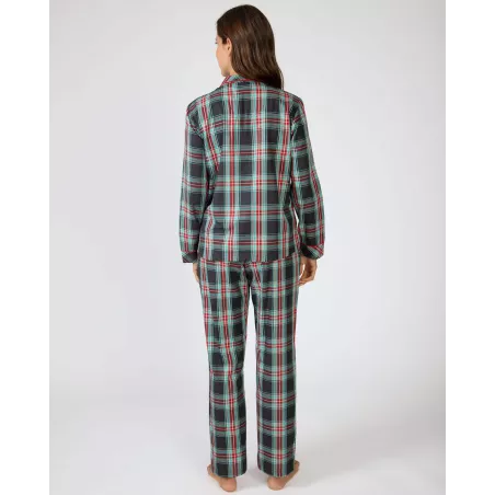 Pigiama Donna Inverno P751210 Nero Massana