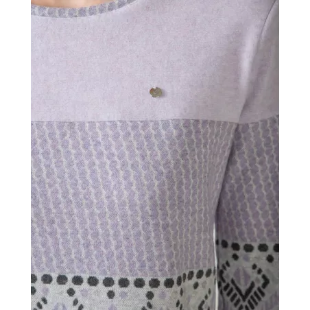 Pijama Dona Hivern P751229 Lila Massana