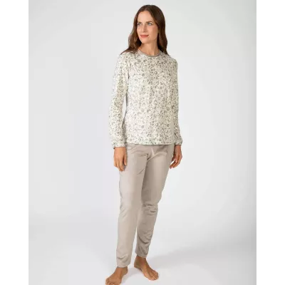 Pigiama Donna Inverno P751258 Vison Massana