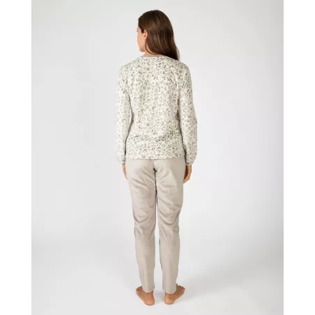 Pigiama Donna Inverno P751258 Vison Massana