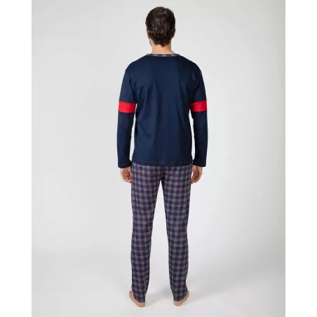Pijama Homem Inverno P751309 Marinho Massana