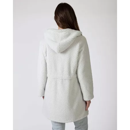 Accappatoio da donna inverno L756209 Grigio Massana