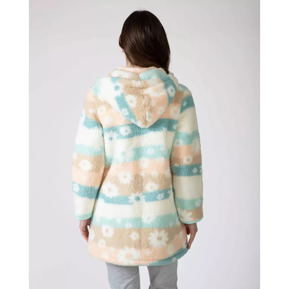 Accappatoio Donna Inverno L756242 Turchese Massana