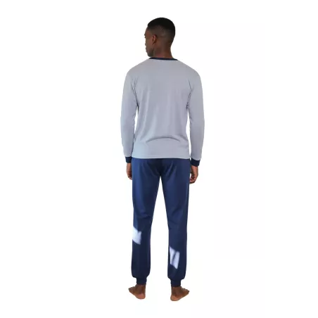 Pijama Homem Inverno 255656 Cinza Muslher