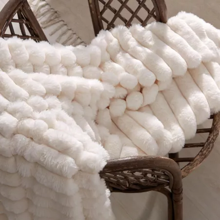 Plaid Maxi 438 Creme Burrito Blanco