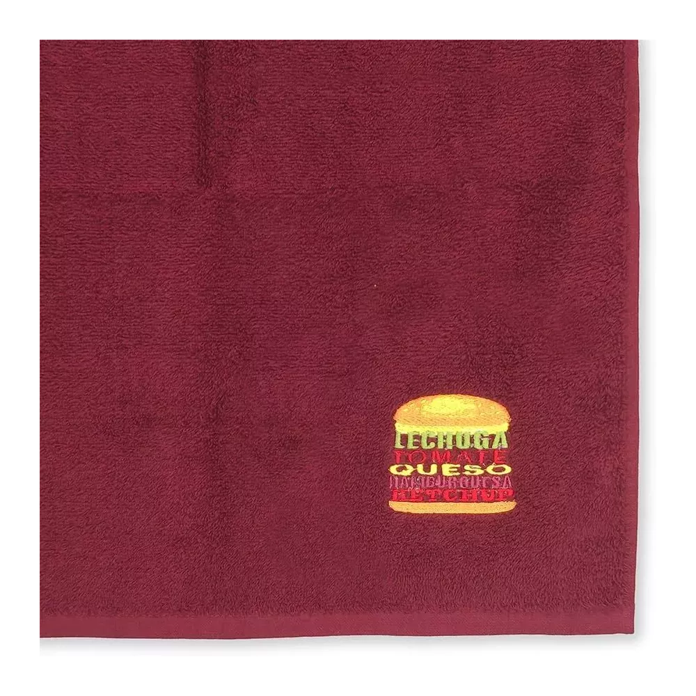 Pack 3 Panos de Cozinha Burguer Barcelo Hogar