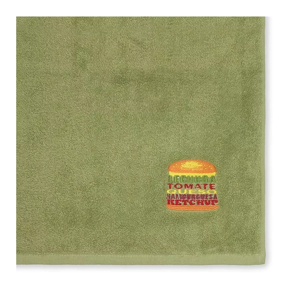 Pack 3 Panos de Cozinha Burguer Barcelo Hogar