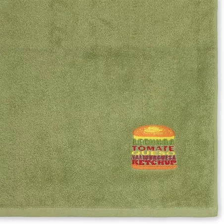 Pack 3 Panos de Cozinha Burguer Barcelo Hogar