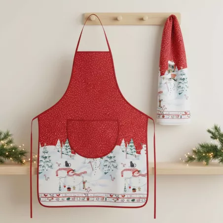 Set Schürze und Tuch Vallesusa