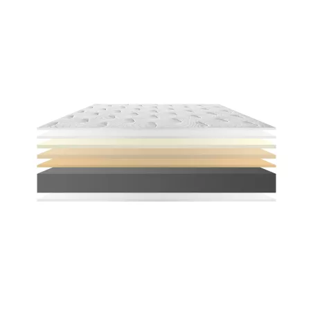 Colchão Vitalis - Ergonômico com Viscoelástico e Firmeza Média-Alta
