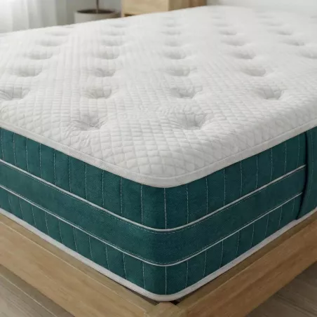 Colchão Medicare 27 cm - Visco Grafeno Reversível com Reforço Lombar e Tecido Sanitário
