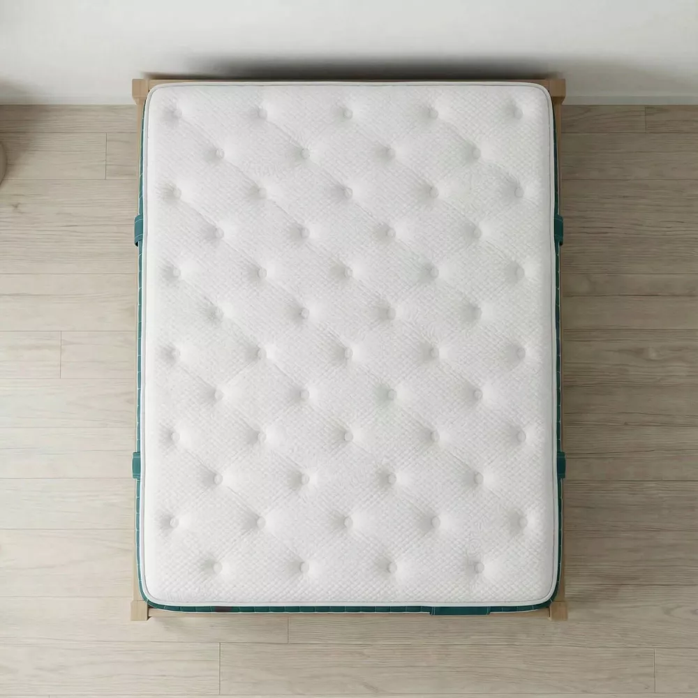 Colchão Medicare 27 cm - Visco Grafeno Reversível com Reforço Lombar e Tecido Sanitário